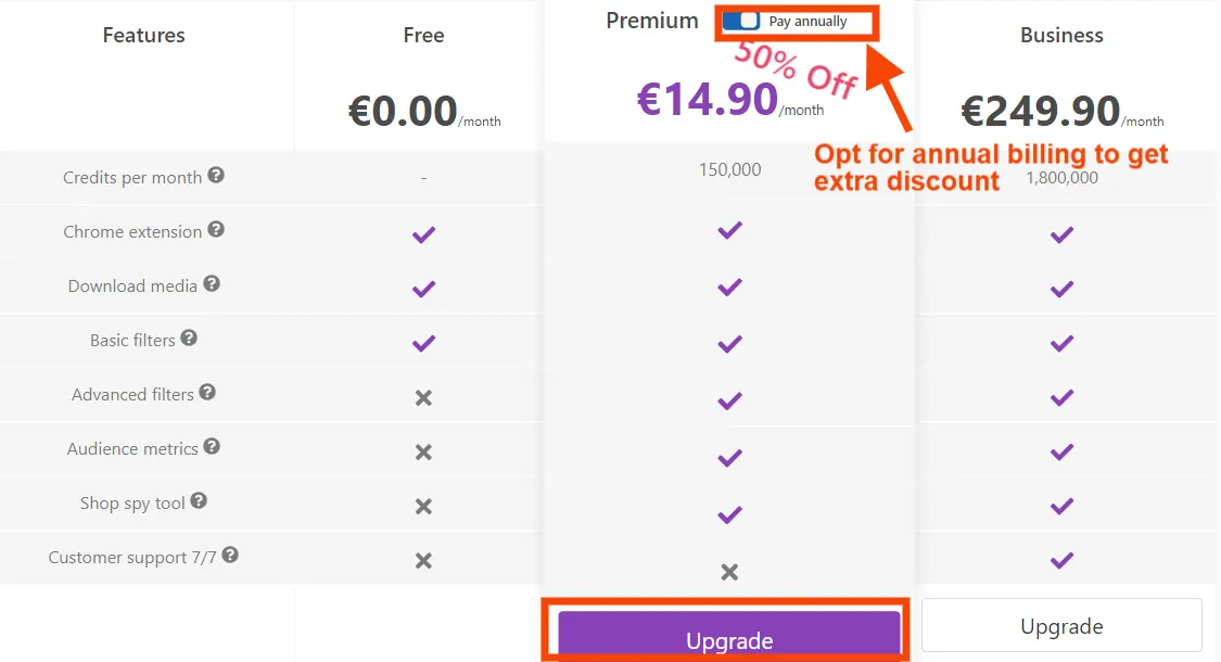 DropiSpy Pricing Plans